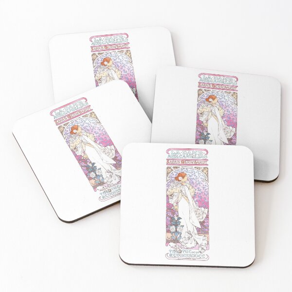 Item preview, The Lady of the Camellias- La Dame Aux Camélias -Alphonse Mucha -Art Nouveau Mucha -Vintage Alphonse Woman Nouveau designed and sold by TeeARTHY.