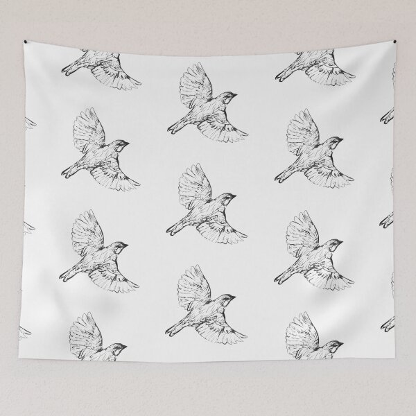 Item preview, Transparent Sparrow in Flight designed and sold by PomPoison.
