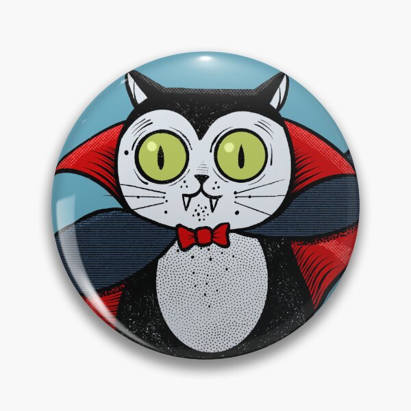 Item preview, Fangtastic Vampire cat designed and sold by RGB-Ginger.