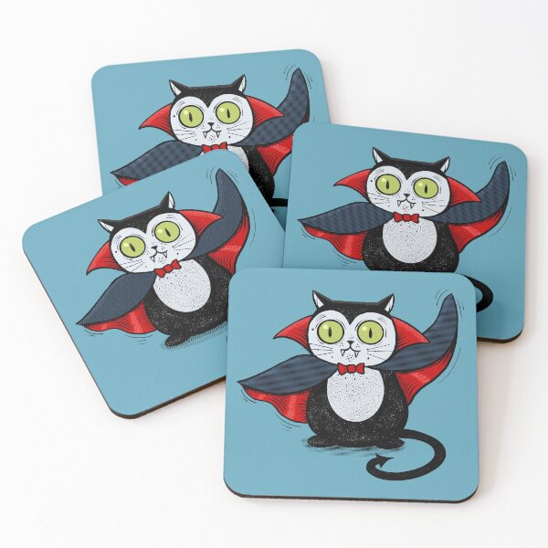 Item preview, Fangtastic Vampire cat designed and sold by RGB-Ginger.