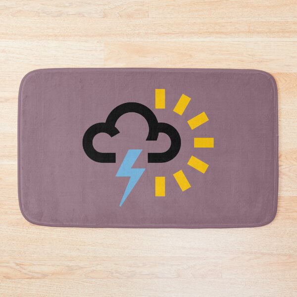Item preview, Weather Forecast Symbol Sunshine and Thunder designed and sold by Dr Ed.
