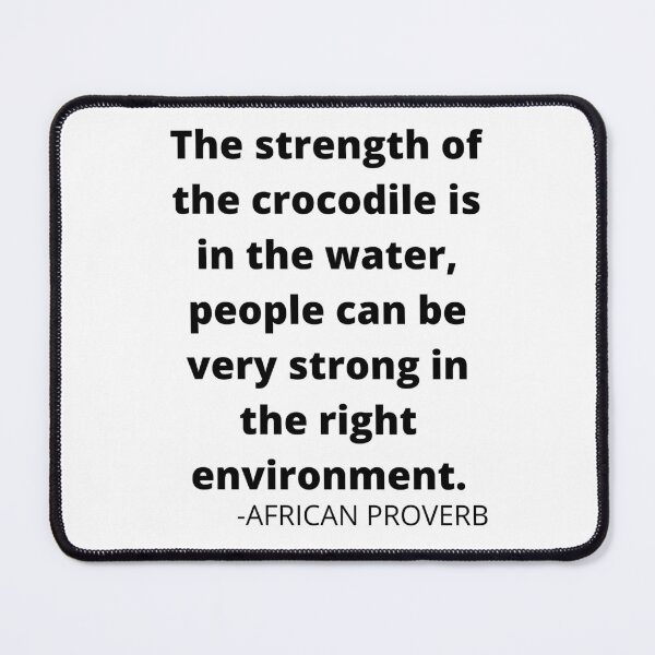 Item preview, African proverb- strength designed and sold by AfricanProverbs.
