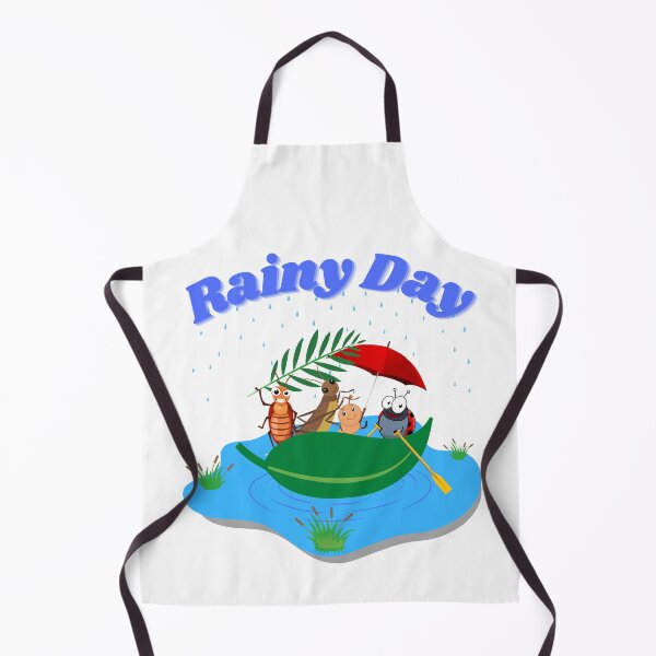Item preview, Rainy Day (Funny Bugs) designed and sold by Elvira Hyvönen.