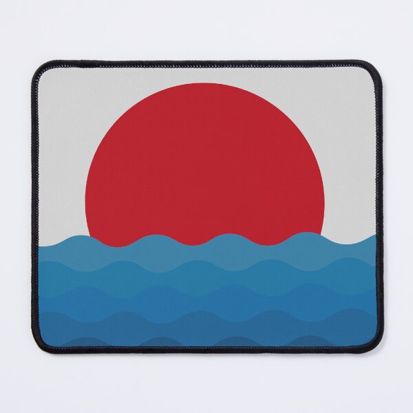 Item preview, Sea and Red Sun designed and sold by Karlsefni.