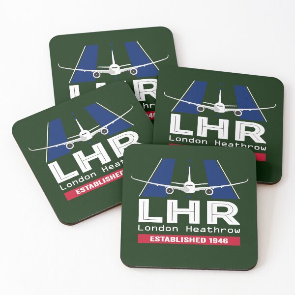 Item preview, LHR London Heathrow Airport UK - Plane Design designed and sold by FouDeeziner.