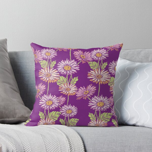 Item preview, Floral on Purple designed and sold by pugmom4.