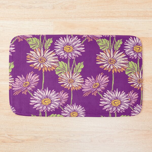 Item preview, Floral on Purple designed and sold by pugmom4.