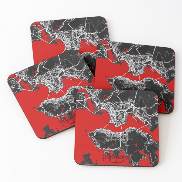 Item preview, Hong Kong City Map - Oriental designed and sold by deMAP.