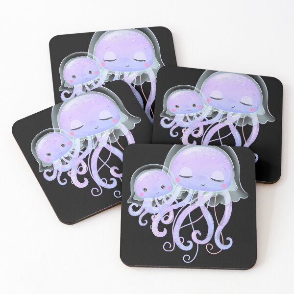 Item preview, Cute Jellyfish and Baby Beautiful jelly fish Gift Girl Baby JellyFish. designed and sold by Waleedw.