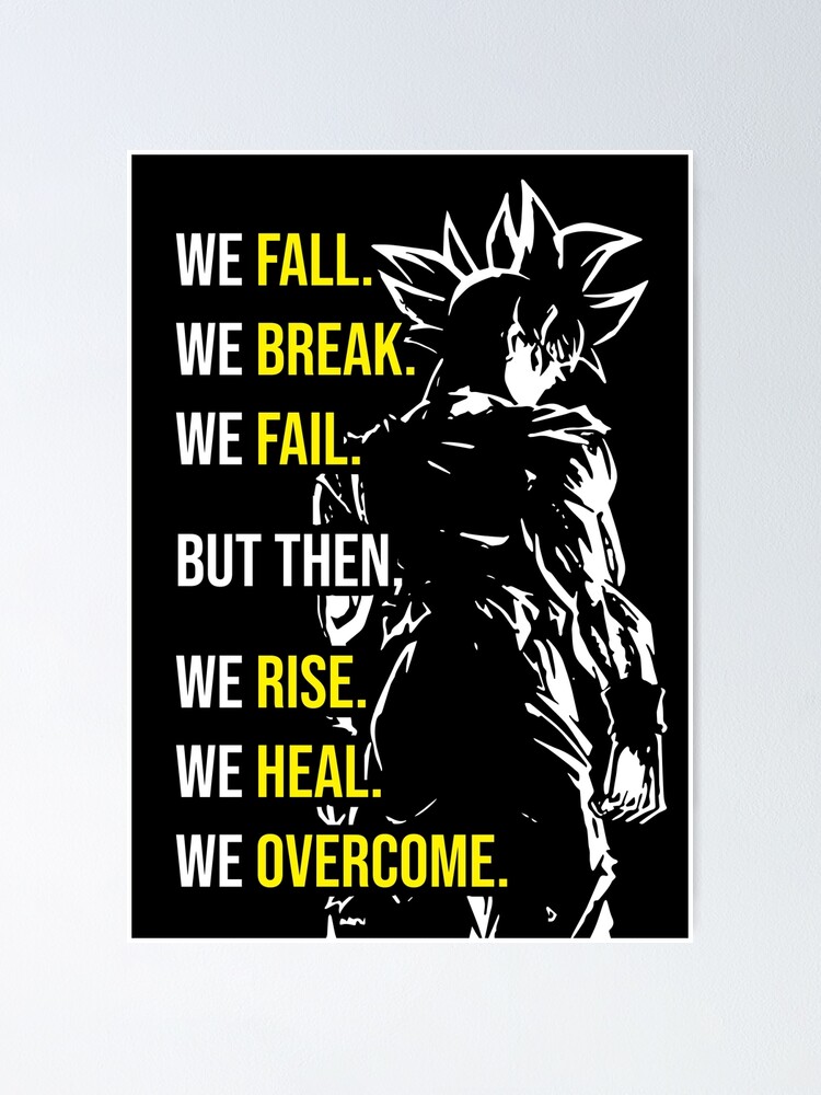 Anime Gym Motivational" Poster for Sale by gohanflex