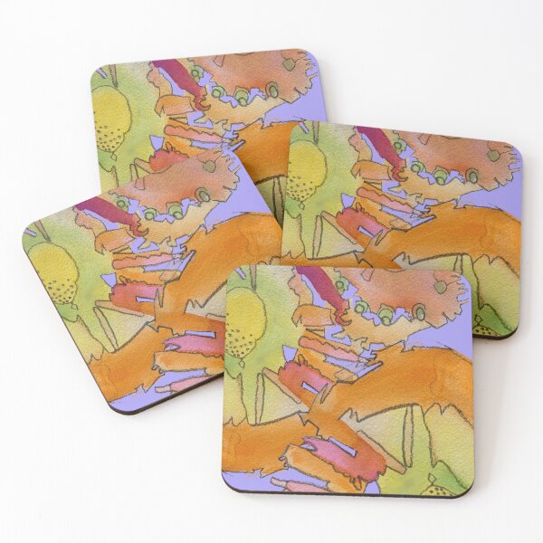 Item preview, Abstract Floral II/ Periwinkle designed and sold by Karen Eutemey.