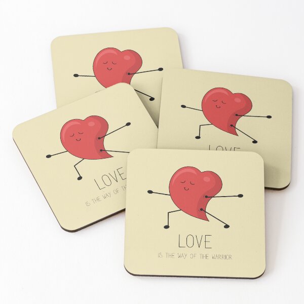 Item preview, Love inspirational message with cartoon heart designed and sold by SooperYela.