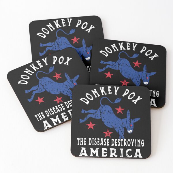Item preview, Funny Biden Donkey Pox The Disease Destroying America Back designed and sold by Countrysmart.