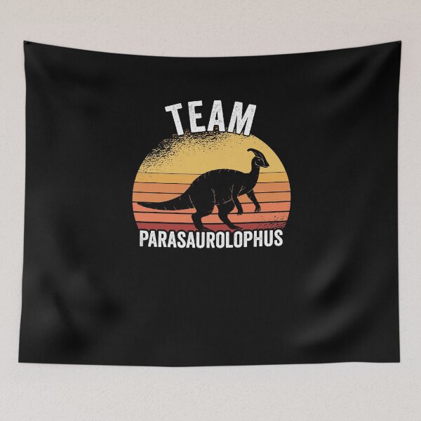 Item preview, Team Parasaurolophus Birthday Kids Art designed and sold by ZzCorezZ.