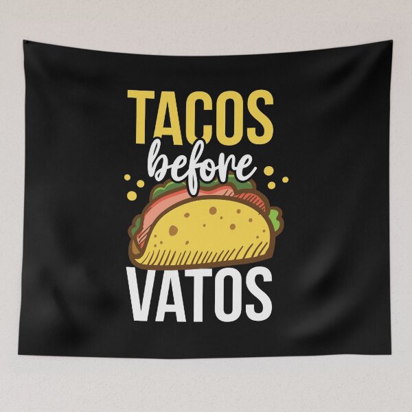 Item preview, Tacos Valentine Clothing Gift for Him Her Tacos Before Vatos designed and sold by haselshirt.