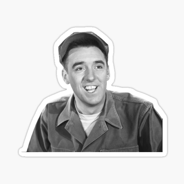 "Gomer Pyle" Sticker for Sale by davetimberwolf Redbubble