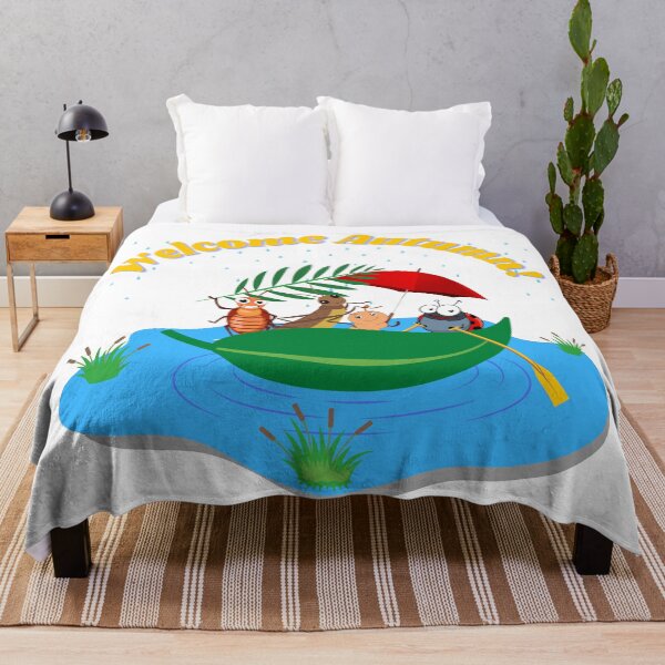 Item preview, Welcome Autumn (Funny Bugs) designed and sold by Elvira Hyvönen.