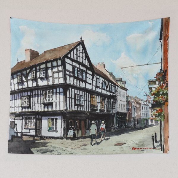 Item preview, Butcher Row, Shrewsbury designed and sold by bakuma.