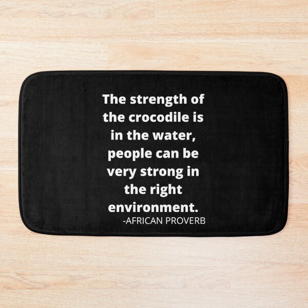 Item preview, African proverb- find strength designed and sold by AfricanProverbs.