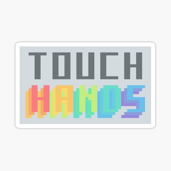 Aperçu de l'œuvre toucher les mains - naddpod créée et vendue par laurnolivia.