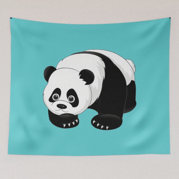Item preview, Cute Cartoon panda designed and sold by Tobasiano.