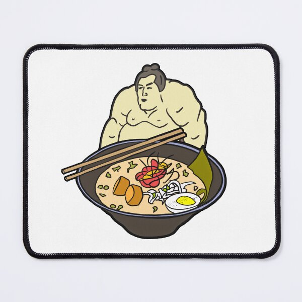 Artikelvorschau, Sumo-Ramen entworfen und verkauft von nerdpins.
