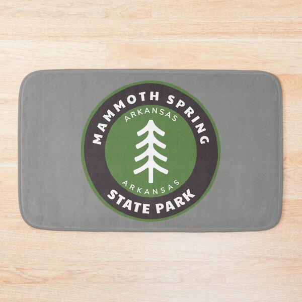 Item preview, Mammoth Spring State Park Arkansas - AR Badge with a Forest Tree Wilderness Roundlet designed and sold by palmettodigital.