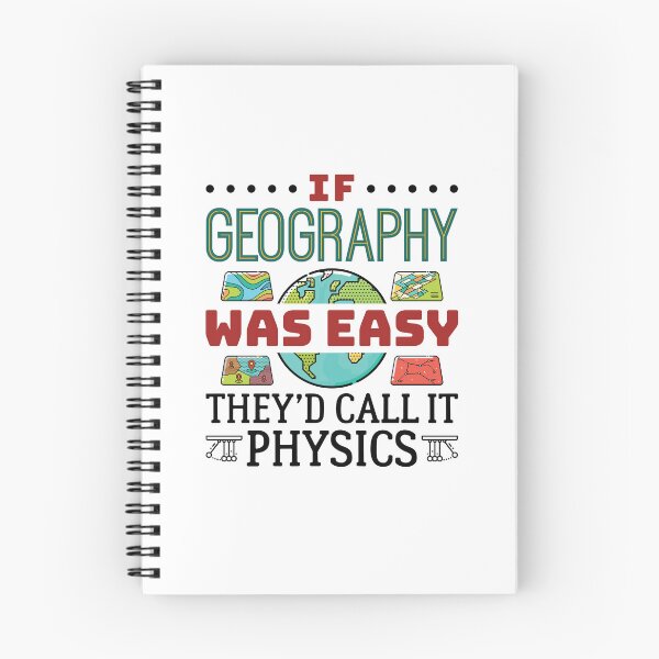 Item preview, If Geography Was Easy They'd Call It Physics designed and sold by jaygo.