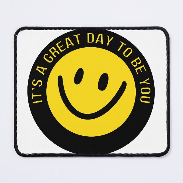 Item preview, It's A Great Day To Be You Black And Yellow Badge designed and sold by Pink Ribbon.