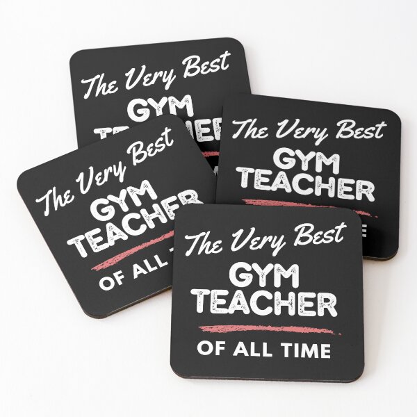 Item preview, The Very Best Gym Teacher of All Time (Black) designed and sold by PeffysArt.