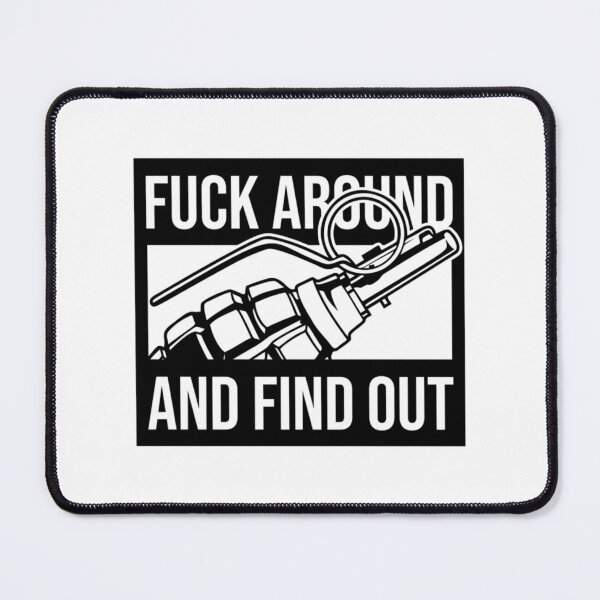Item preview, FAFO Fuck Around and Find Out grenade black   designed and sold by ModernEdge307.