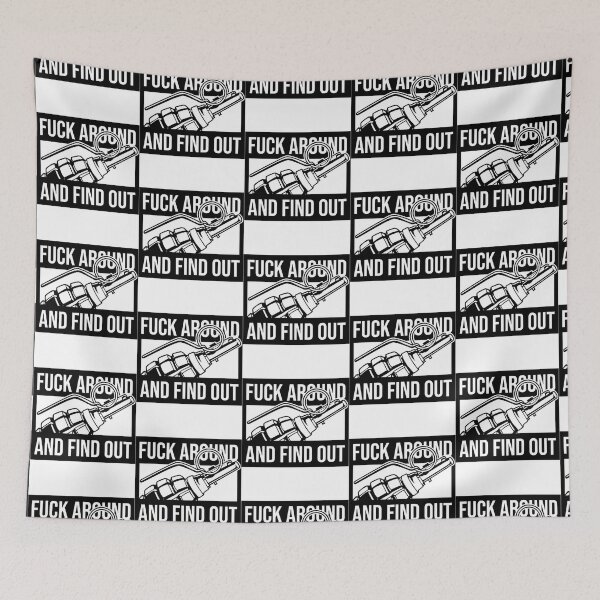 Item preview, FAFO Fuck Around and Find Out grenade black   designed and sold by ModernEdge307.