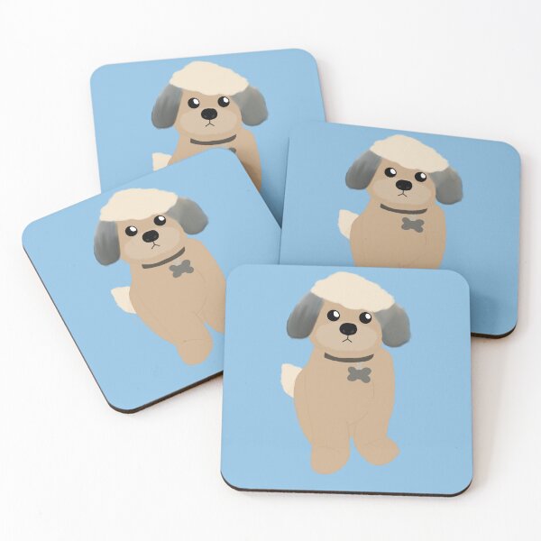 Item preview, Cute Shichon dog designed and sold by emilyvannooij.
