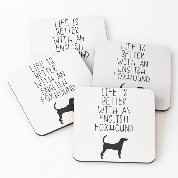 Item preview, Life Is Better With A English Foxhound designed and sold by kindxinn.