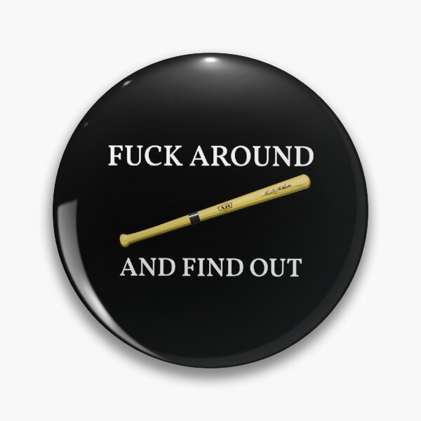 Item preview, FUCK AROUND AND FIND OUT  Baseball ¾ Sleeve        designed and sold by ModernEdge307.