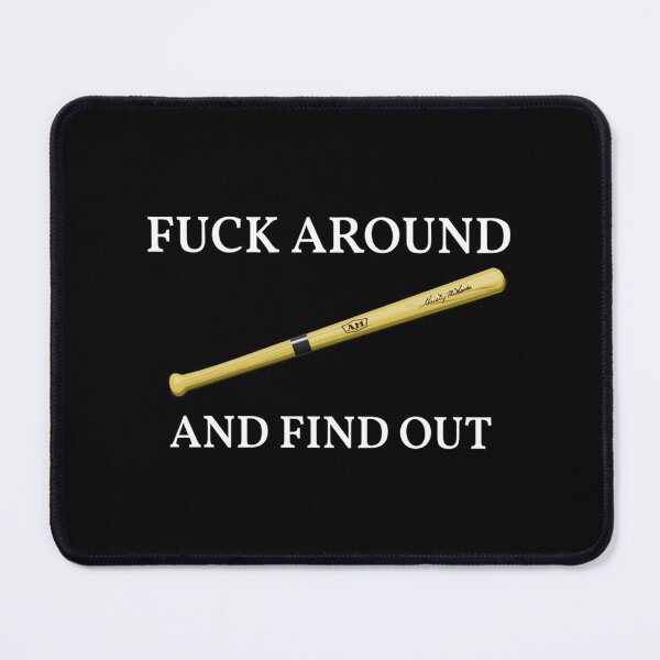 Item preview, FUCK AROUND AND FIND OUT  Baseball ¾ Sleeve        designed and sold by ModernEdge307.