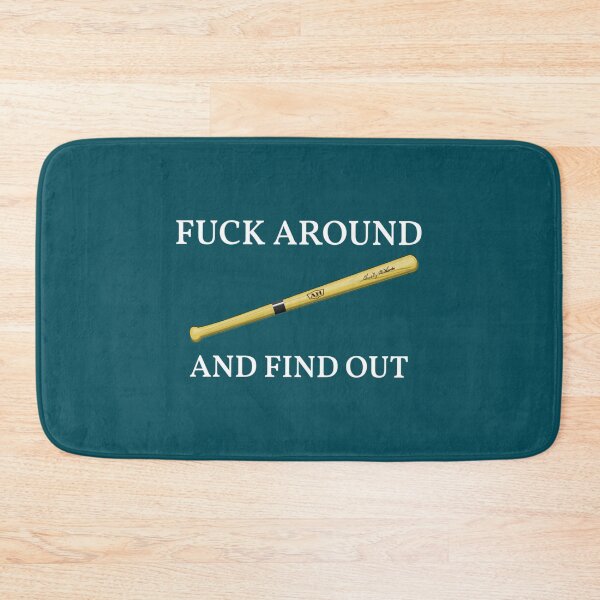 Item preview, FUCK AROUND AND FIND OUT  Baseball ¾ Sleeve        designed and sold by ModernEdge307.