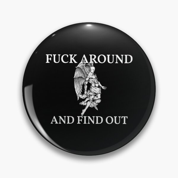 Item preview, FUCK AROUND AND FIND OUT  Baseball ¾ Sleeve         designed and sold by ModernEdge307.