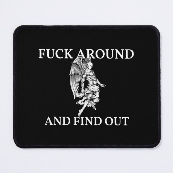 Item preview, FUCK AROUND AND FIND OUT  Baseball ¾ Sleeve         designed and sold by ModernEdge307.