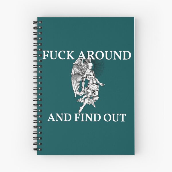 Item preview, FUCK AROUND AND FIND OUT  Baseball ¾ Sleeve         designed and sold by ModernEdge307.