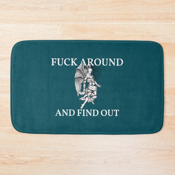 Item preview, FUCK AROUND AND FIND OUT  Baseball ¾ Sleeve         designed and sold by ModernEdge307.