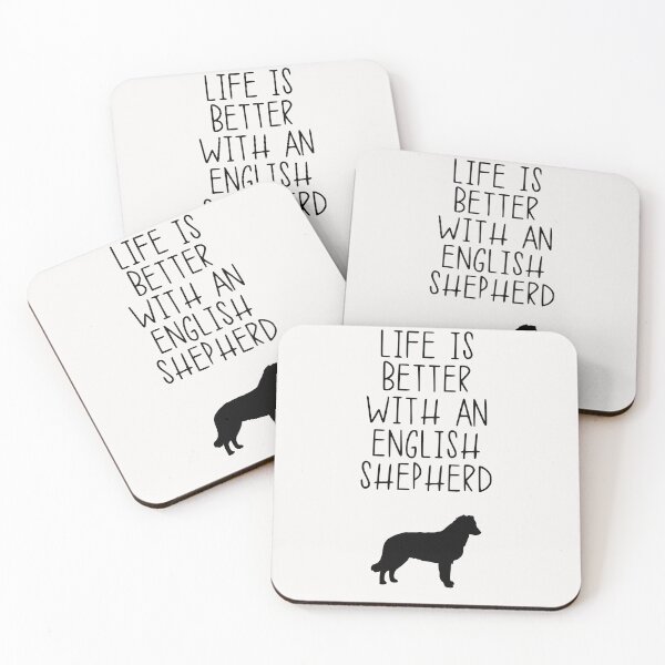 Item preview, Life Is Better With A English Shepherd designed and sold by kindxinn.