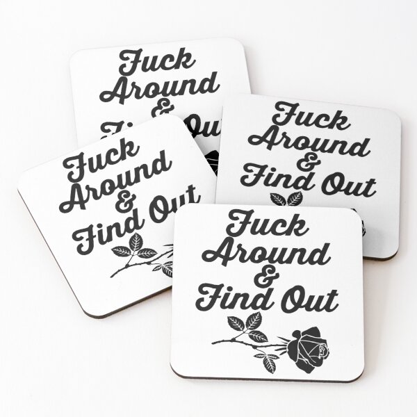 Item preview, fuck around and find out                 designed and sold by ModernEdge307.