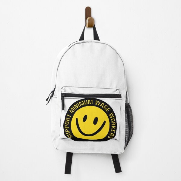 Item preview, Support Minimum Wage Workers Black And Yellow Badge designed and sold by Pink Ribbon.