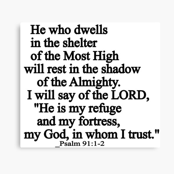 Psalm 91 Prayer Niv AnjumanJaidyn