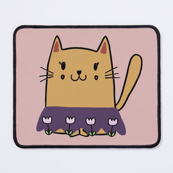 Aperçu de l'œuvre Chat avec tutu de tulipe créée et vendue par animalsforfun.