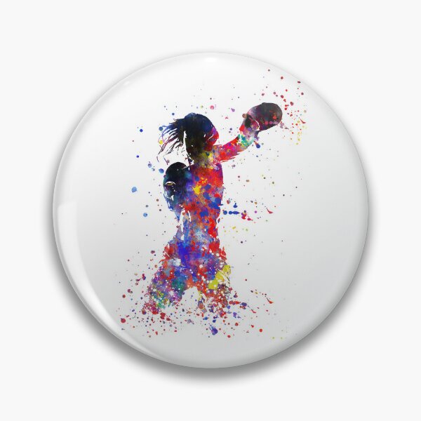 Item preview, Woman boxer  designed and sold by Rosaliartbook.