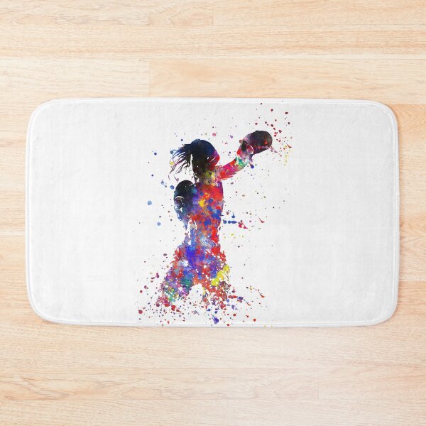 Item preview, Woman boxer  designed and sold by Rosaliartbook.