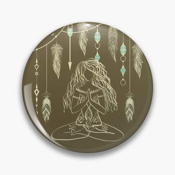 Item preview, Woman in Yoga Meditation  designed and sold by Ksaavet.