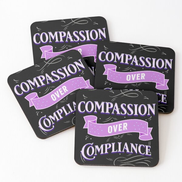 Item preview, Compassion over Compliance | Applied Behavior Analysis BCBA designed and sold by VisionaryABA.